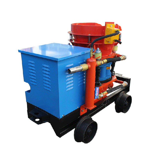 Mortar spraying concrete equipment dry mix shotcrete machine PZ-5