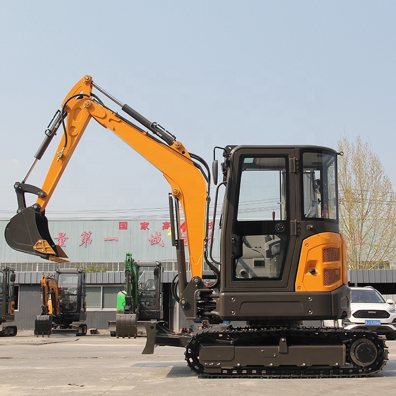 Mini Excavator Model 3.8ton With Kubota D1703 engine