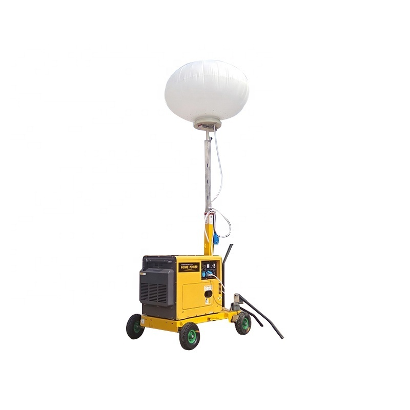 1000 Watt Lighting Telecom Obstruction Crane Inflatable LED Grow Mobile Diesel Light Towers For Aeroponic Tower Garden