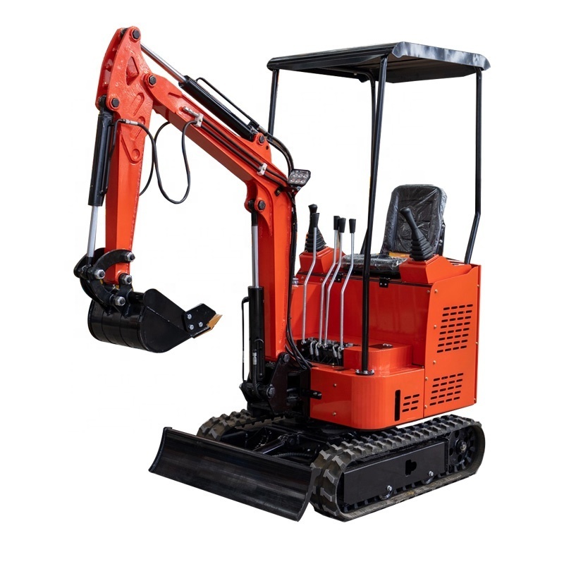 China Second Hand Electric CE/EPA Yanmar Kubota 1Ton 1.5 Ton Towable Backhoe Trailer Tilt Rotator Excavator Mini Bagger