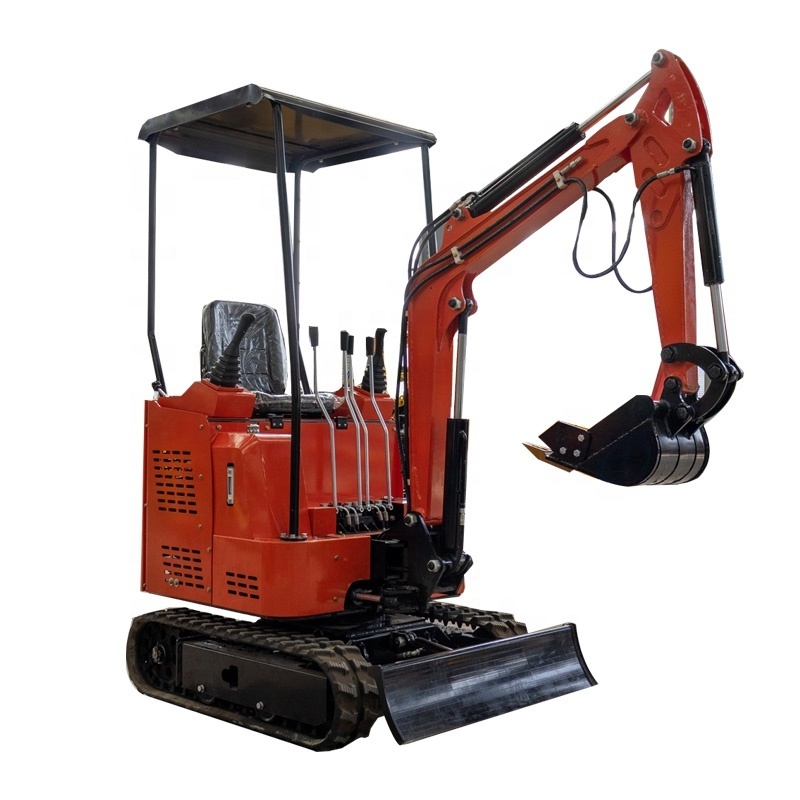 China Second Hand Electric CE/EPA Yanmar Kubota 1Ton 1.5 Ton Towable Backhoe Trailer Tilt Rotator Excavator Mini Bagger