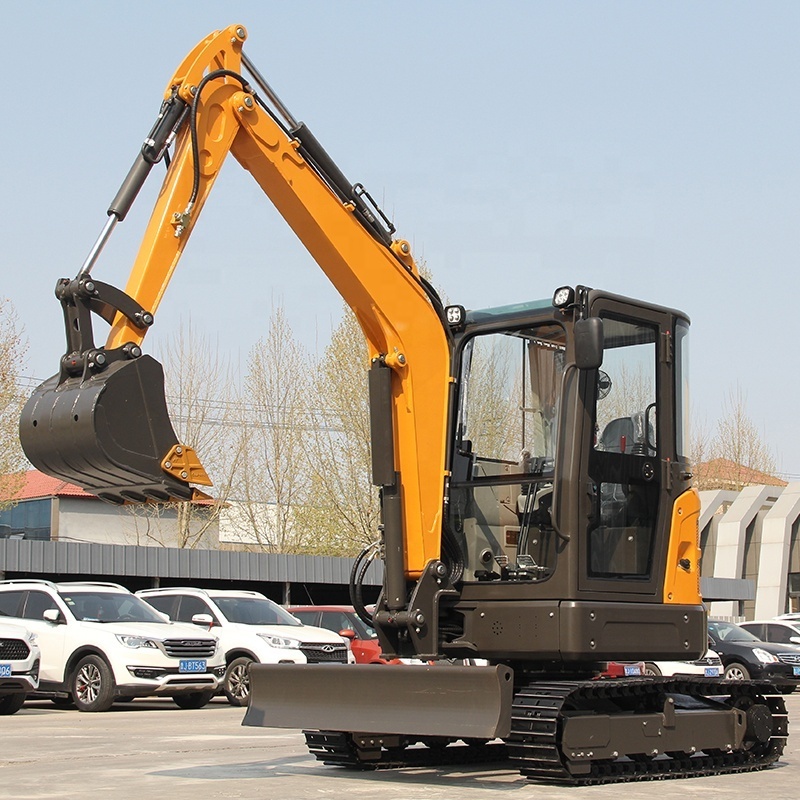 Mini Excavator Model 3.8ton With Kubota D1703 engine