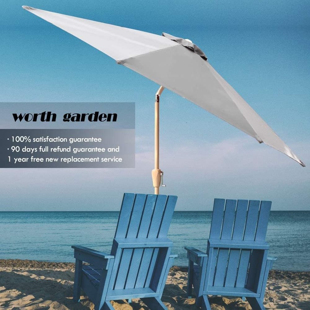 Commercial Restaurant tilt Large Wholesale Pink Parasol market Garden Outdoor Patio Umbrellas