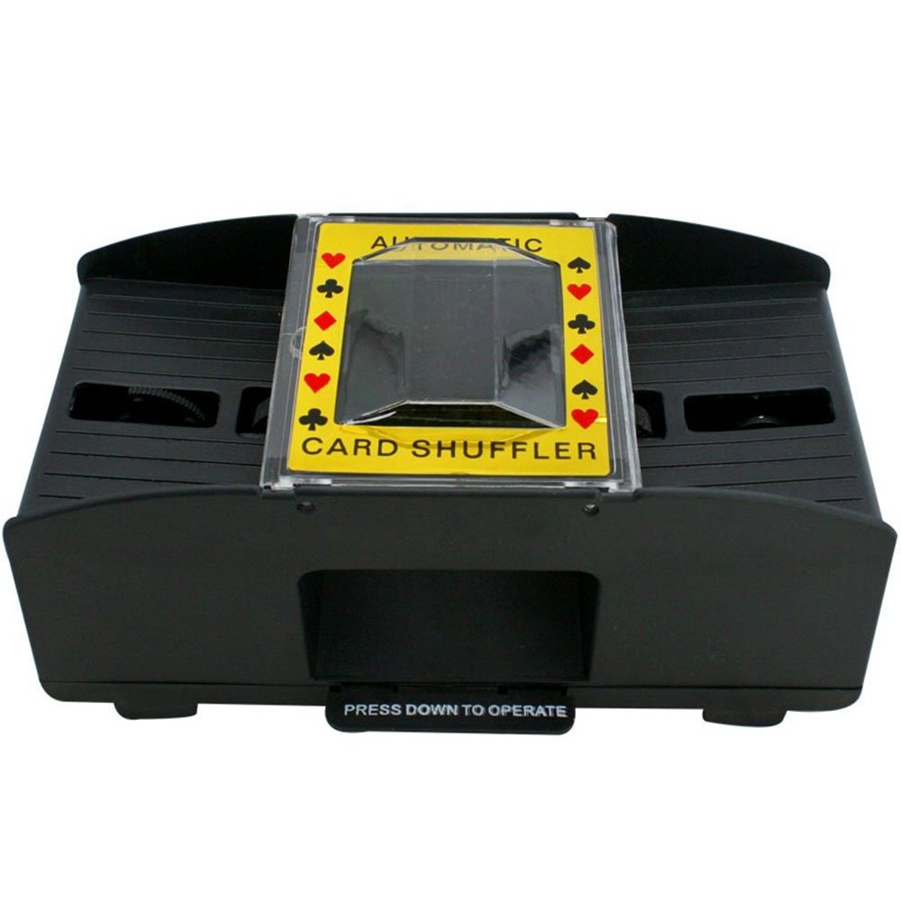 Epsilon Automatic Card Shuffler 2-6 Pairs Of Poker Dealers Lottery Battery Card Shuffler