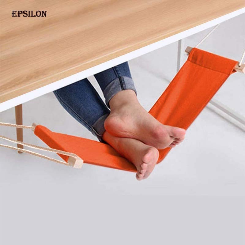 Epsilon Mini Office Home Adjustable Foot hammock under desk comfortable relaxing leg Hammock