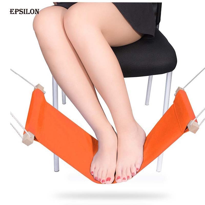 Epsilon Portable Office Adjustable Fixed Firmly portable mini office foot rest under desk foot rest hammock