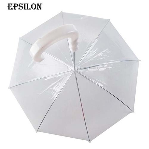 Epsilon Built-in Leash Rain Sleet Snow Pet Umbrella Pet Products Dog Walking Waterproof Clear Cover