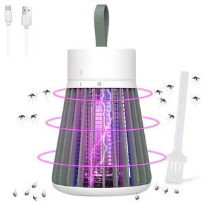 Vofull Usb Led Mosquito Fly Killer Lamp Trap Indoor Light With Hanging Loop Electric Mosquito Killers Portable Trap For Home