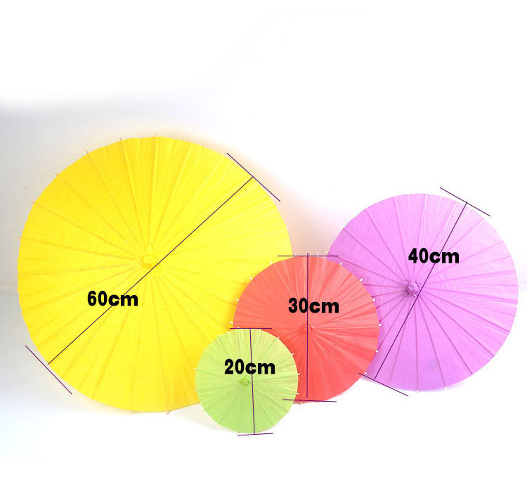 Chinese Vintage Diy Paper Umbrella Photo Parasol Dance Props Oil Paper Umbrella Dancing Umbrellas For Women Girl