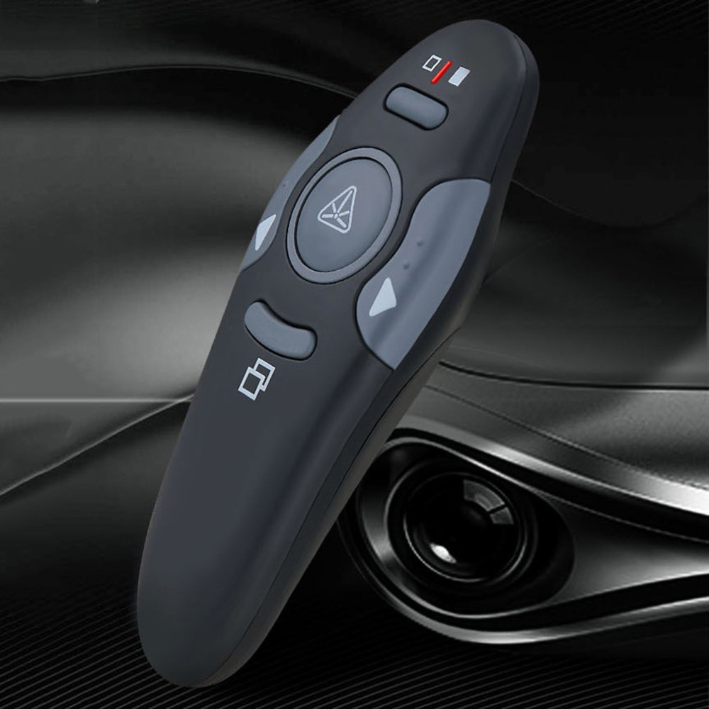 Stylish Wireless Presenter Presentation Rf 2.4ghz Usb Powerpoint Clicker Red Laser display Pointer Ppt Remote Control pen