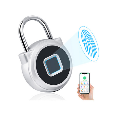 Biometric Fingerprint Smart Keyless Digital Padlock With Ttlock App Waterproof Ip65 Door Locks