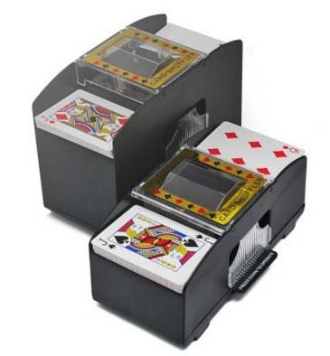 Epsilon 2 Deck Plastic Automatic Card Shuffler Dealer For Playing Cards Game