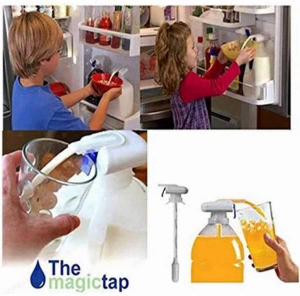 Tap Water Drink Beverage Electric Automatic Dispenser For Party Outdoor Home Kitchen Tool/magic tap drink milk Dispenser