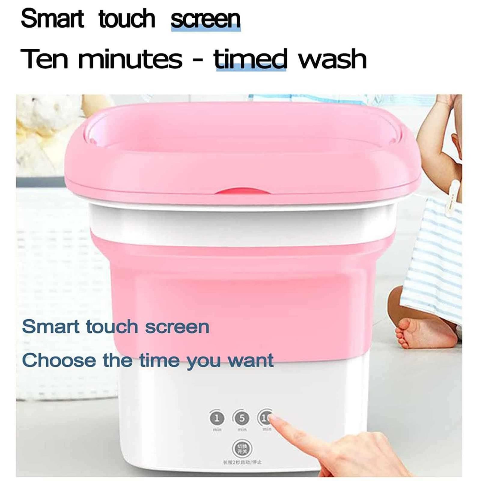 Home Travel Single Tub Laundry Washer Electric Ultrasonic Folding Portable Washing Machine/mini lavadora portatil