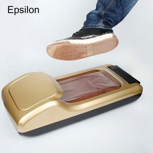 Epsilon best Automatico Adhesivo Cine hygiene non Resbaladizo Bota cortas Maquina de cubierta de zapatos maquina