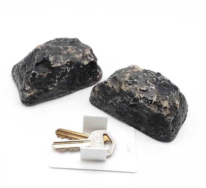 Safewell Stone Rock Key Safe Hide A Spare Key Rock Key Hider For Outdoor Garden Or Yard/rock key hider/hide a key rock