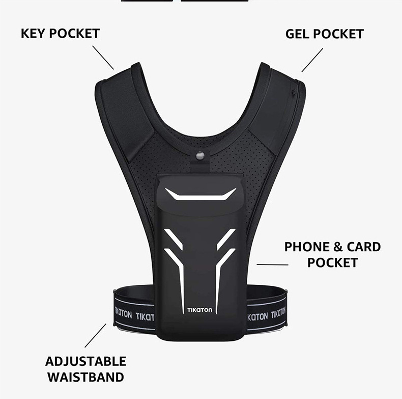 Epsilon Running Backpack Vest Accessories running backpack vest running vest phone holder