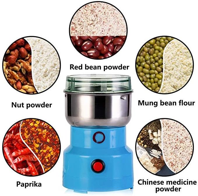 Molinillo 110v/220v 150w 4 Blades Electric Seasoning Spice Coffee Grinder Multifunction Food Processors Smash Machine