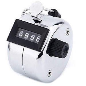 Handheld 4 Digital Electronic Mechanical Tally Counter for Golf Training Clicker