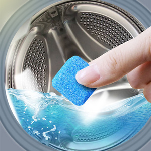 12pcs/set Epsilon Washing Machine Cleaner Washer Cleaning Deep Cleaning Remove Detergent Effervescent Tablet Cleaner Home Cleaning Tool