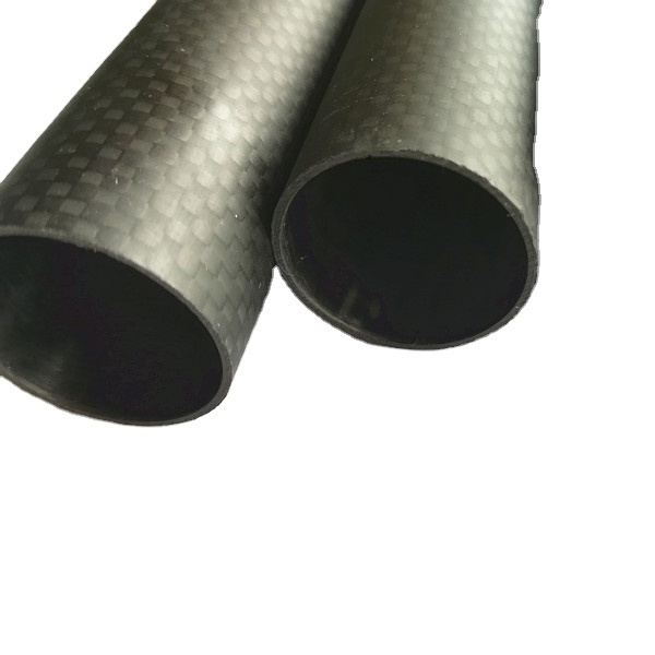 3k glossy Carbon Fiber Alpine Ski pole/Carbon fiber square tube/oval shape carbon fiber tubing poles