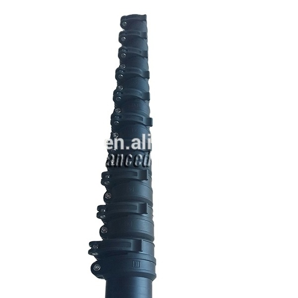 CNER Carbon fiber Telescopic Vehicle Mast/extending  crank up telescopic antenna mast poles