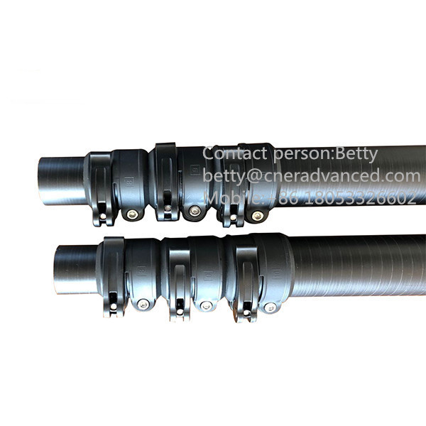 Professional Carbon Fiber Telescopic Tube 50mm Connectors