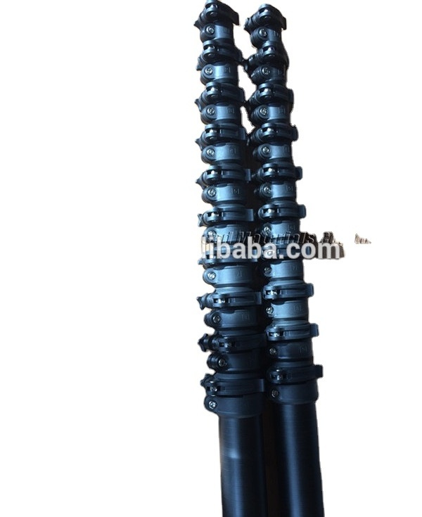 Multifunctional carbon fiber extendable Poles/fiberglass telescopic mast/telescopic camera mast