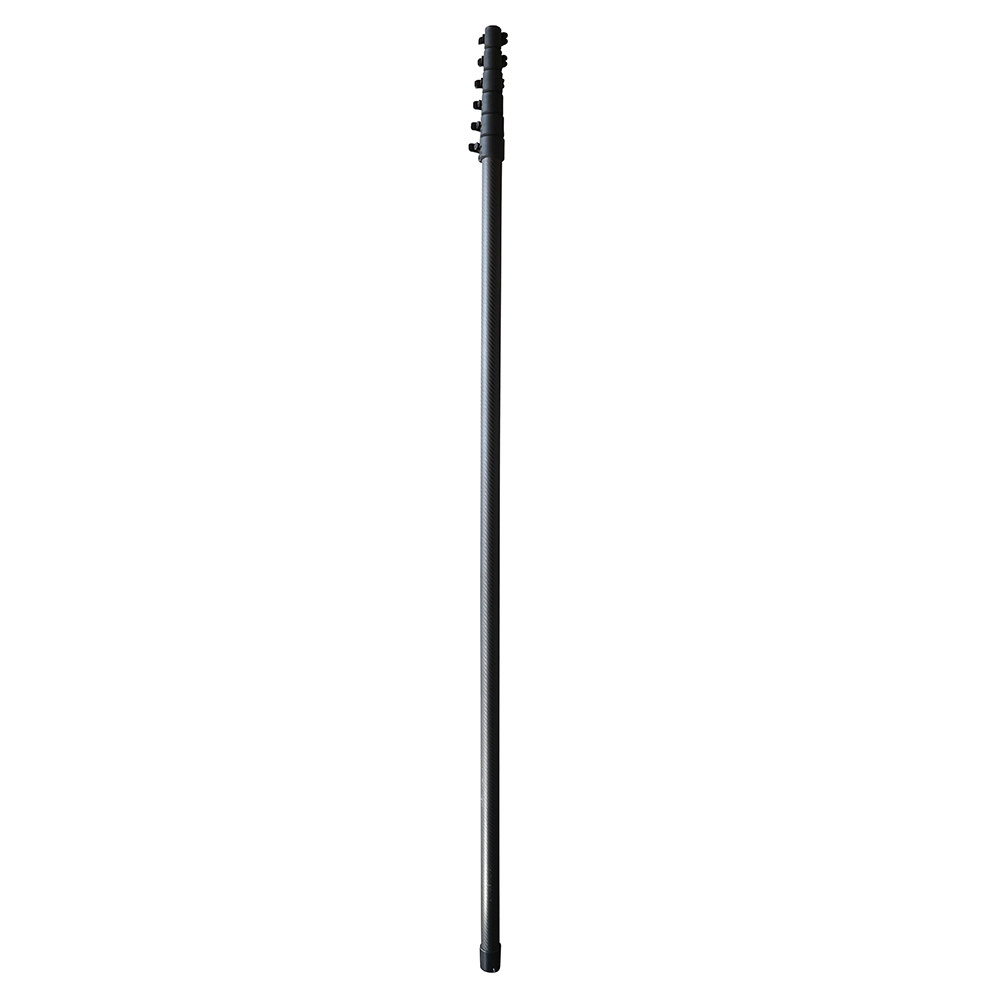 CNER lightweight telescopic mast/portable antenna extendable carbon fiber poles with flip clamps locking systems