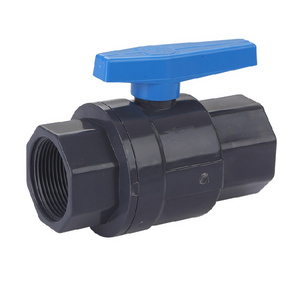 ERA Pvc Ball Valve Plastic Good Price  pvc Two Pcses Ball Valves plastic valve for Water Supply