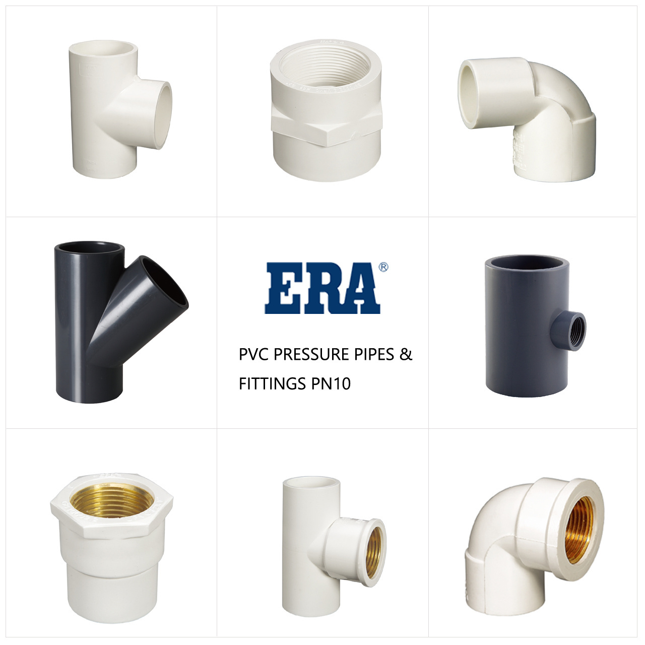 ERA High Pressure Hose  clamp Upvc Pvc Pipe Fitting Clamp PP Fittings