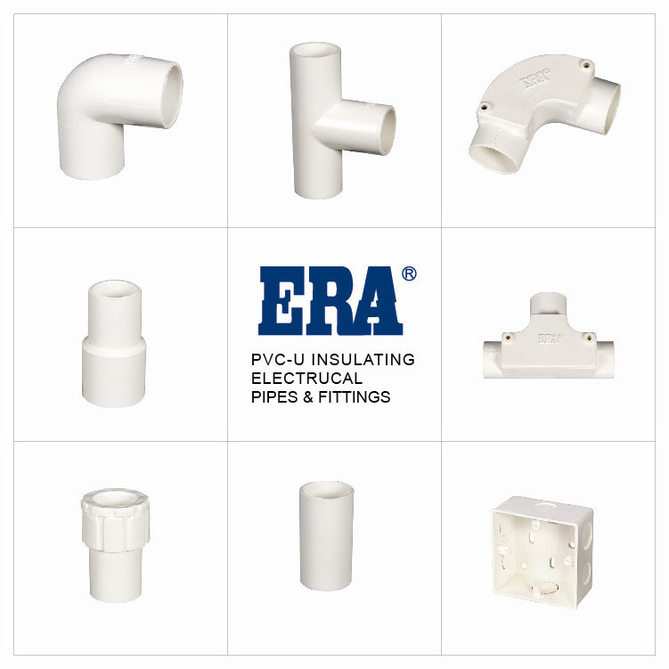 ERA Brand PVC-U Insulating Electrical Pipes and Fittings Male+Female Conduit Bush