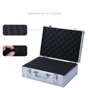 High Quality Aluminum Case with DIY Foam Safety Design Hard Portable Case Tool storage Box