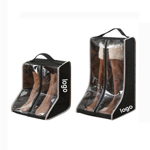 High quality non woven convenient cleaner boot storage bag travel portable tall mid boots shoe bag