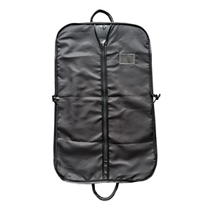 luxury garment bag for protecting suit from dust storage packing foldable suit cover garment bag