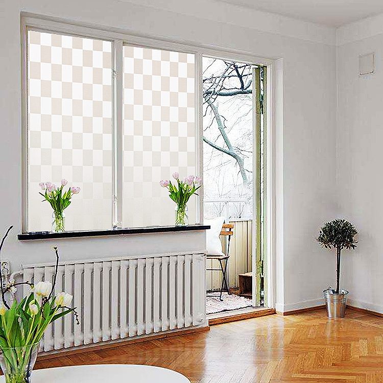 Wholesale Window Film Frosted Glass Mirror Film Window Stickers Clear Painted Static Window Film