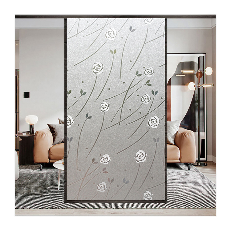 Wholesale Customized Window Film Frosted Privacy Protector Static Mirror Sticker Static Window Film