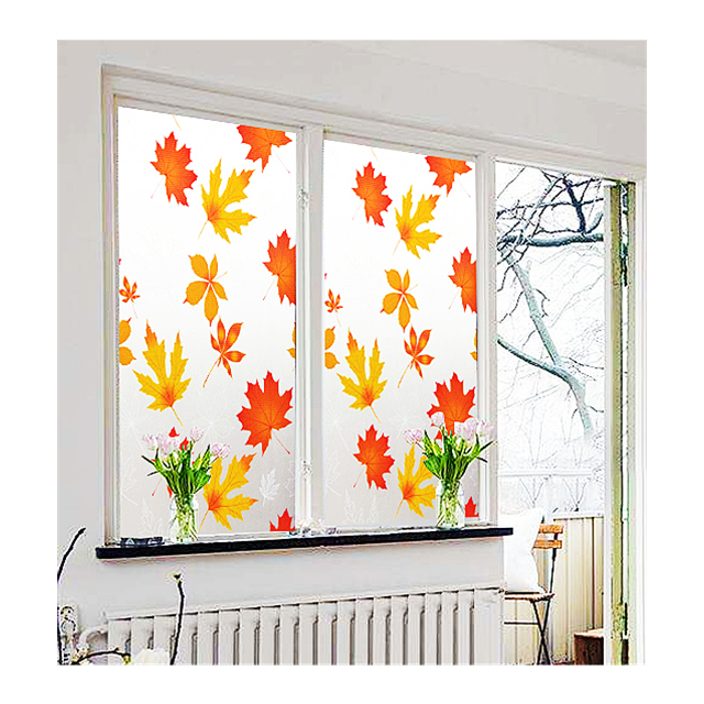 Wholesale Window Film Frosted Glass Mirror Film Window Stickers Clear Painted Static Window Film