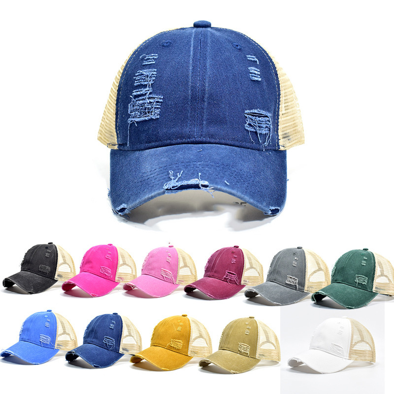 Wholesale Custom Logo From Vietnam Trucker Cap Adjustable Mens Womens High Quality Golf Cap Rope