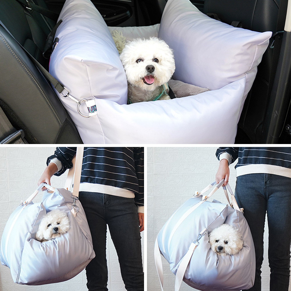 Wholesale customized portable dog car booster seat bed