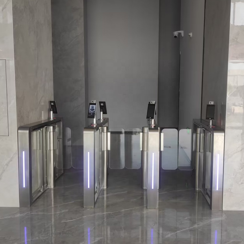 High speed Security Access Control  High Safety Automatic speed gate super-fast slim and artistic style turnstile