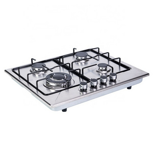 Low Pressure Desktop High Flame Stainless Steel Kitchen Cooking Gas Stove Gas Cooker