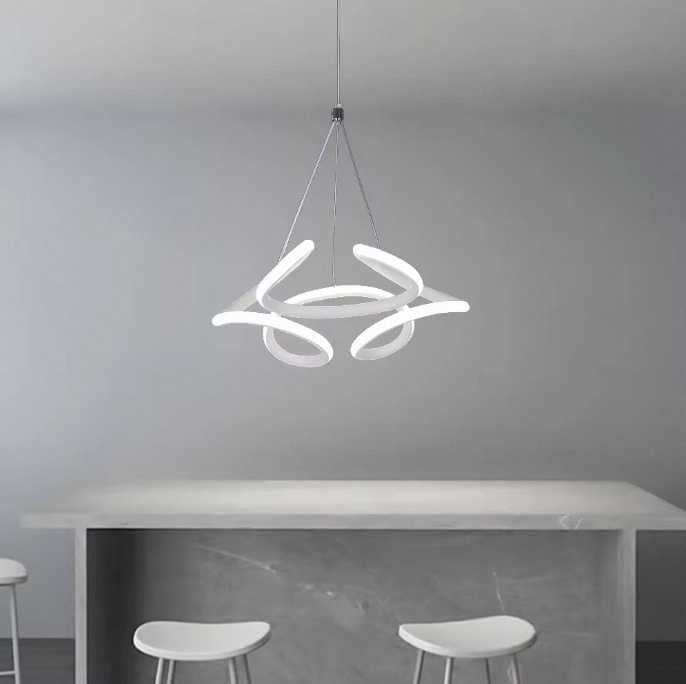 New Design Ceiling Light Circle Low Price Low Price Modern Pendant Light Hanging Led Chandelier