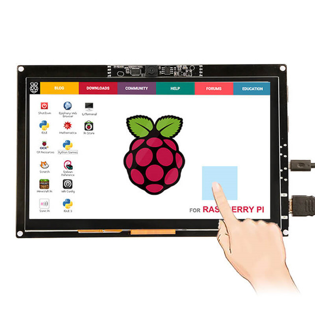 Customized 15 18.5 24 inch Raspberry pi Flat Frame Open Touch Display Touch Interactive Selfserve EETI Touch Screen Monitor