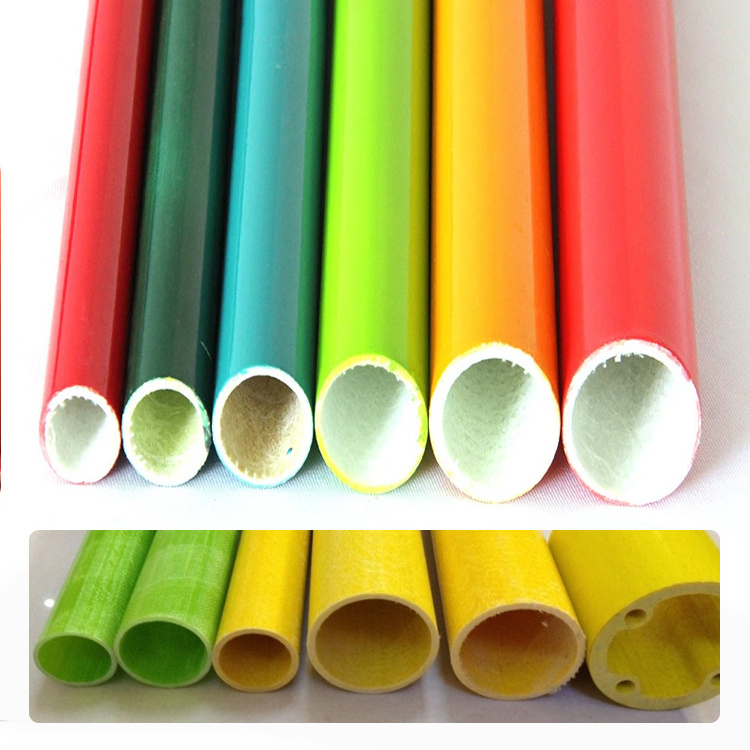 FRP Round Tube GRP Hollow Tubes Fiberglass Composite Pipe