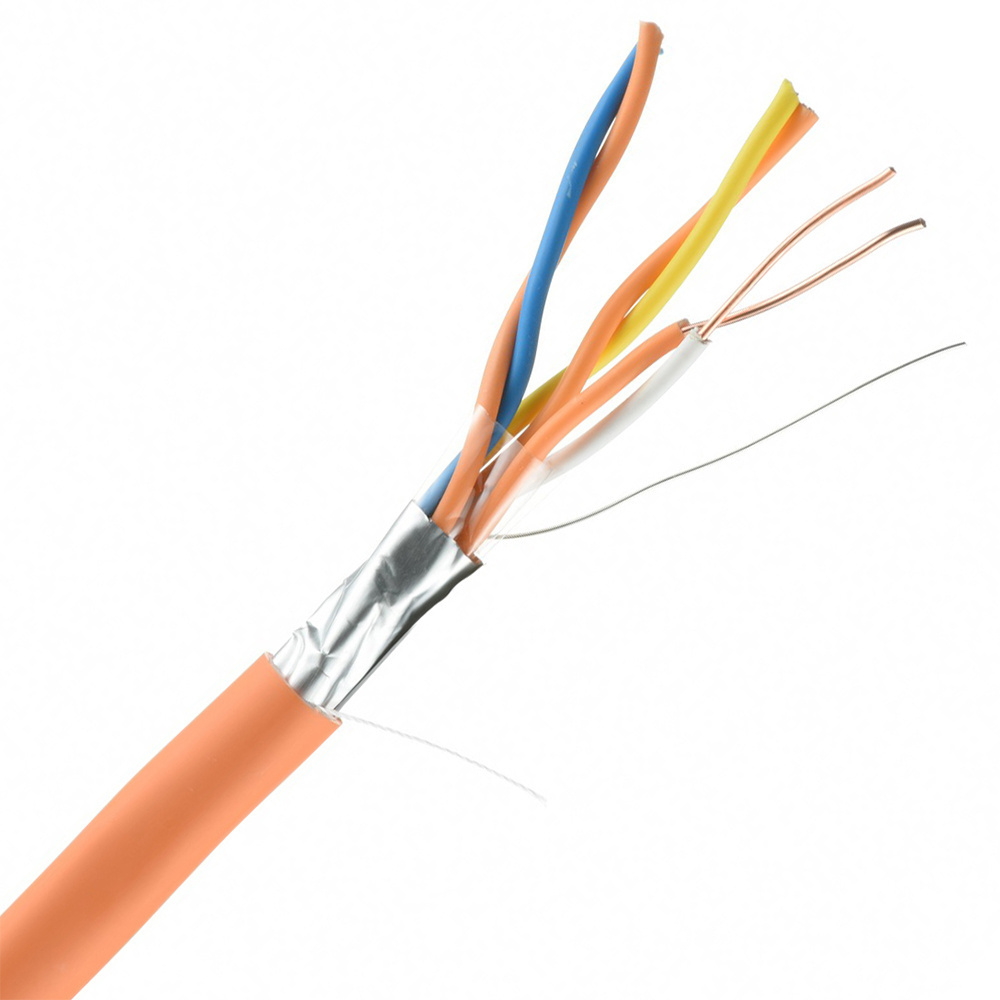 ExactCables Fire Rated White PVC ABS KPS(Screened)ng (A)-FRLS 2x2x0,5 Cable Fire Resistant Wire