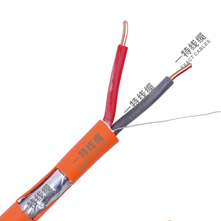 ExactCables Fire Rated White PVC ABS KPS(Screened)ng (A)-FRLS 2x2x0,5 Cable Fire Resistant Wire