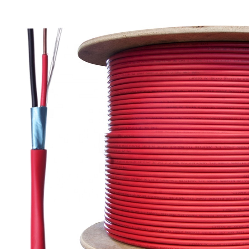 Exactcables Customized 2/4 Core Fire Alarm Cable 1.5/2.5mm Heat Resistant Ph120 Control System Pvc Rated Cable Fire Alarm Cable