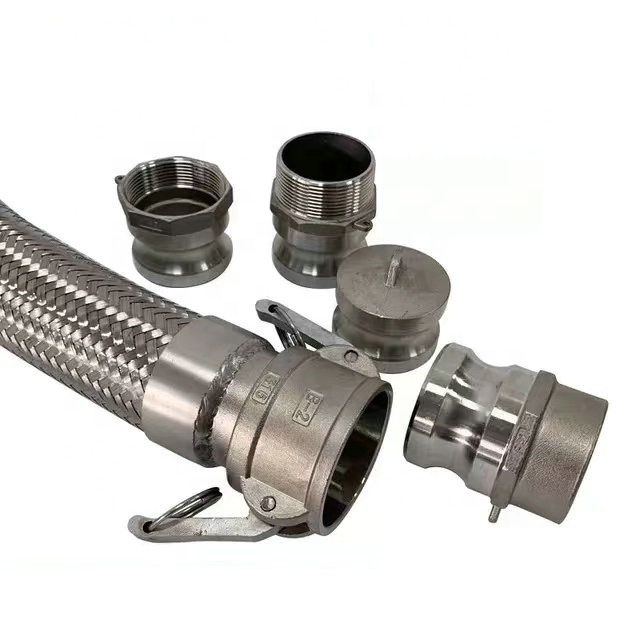 Stainless Steel  water quick Autolock hose  fittings camlock coupling food grade corrosion-resistant  Braized steel  Hose