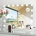 Large Rectangle Aluminium Frame Bathroom Makeup LED Mirror With Light